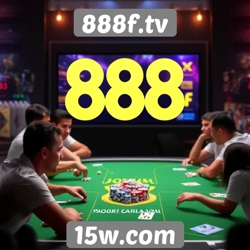 Jogos ao vivo no 888f.tv atraem novos usuários